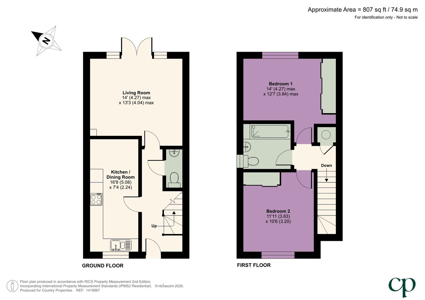 48, Maple Close, Pulloxhill floorplan