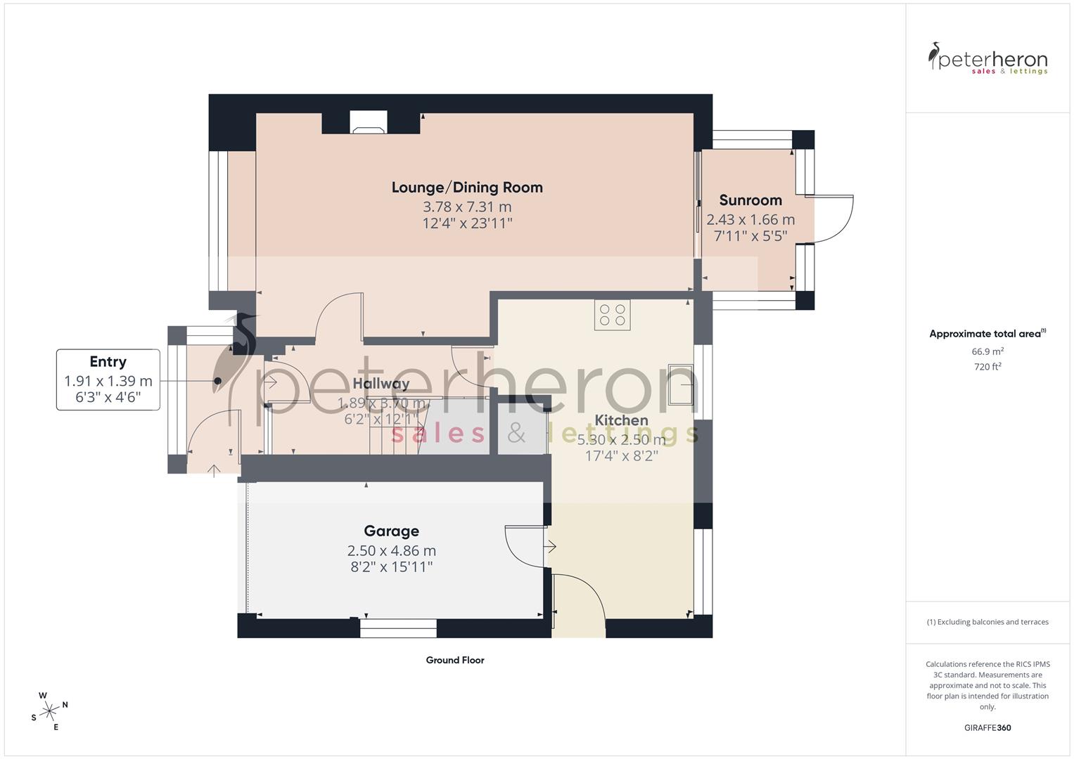 54, Warwick Drive, Sunderland floorplan