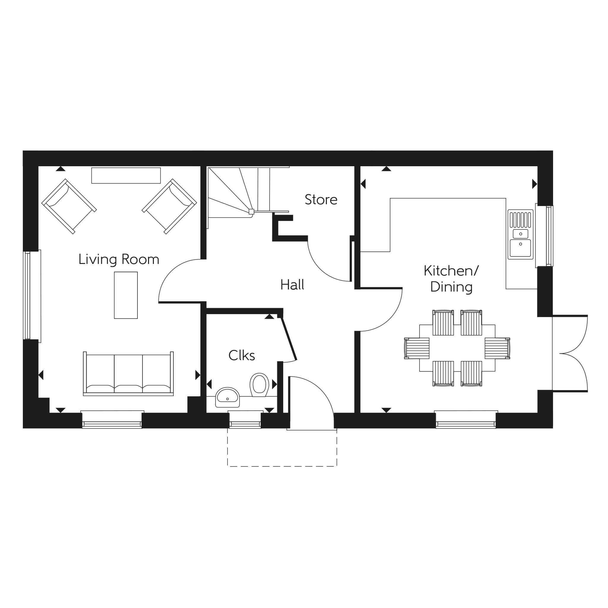 33, Tring Gardens, Harold Hill, Romford floorplan