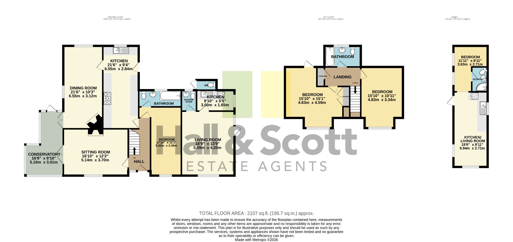 18, West View Close, Whimple floorplan