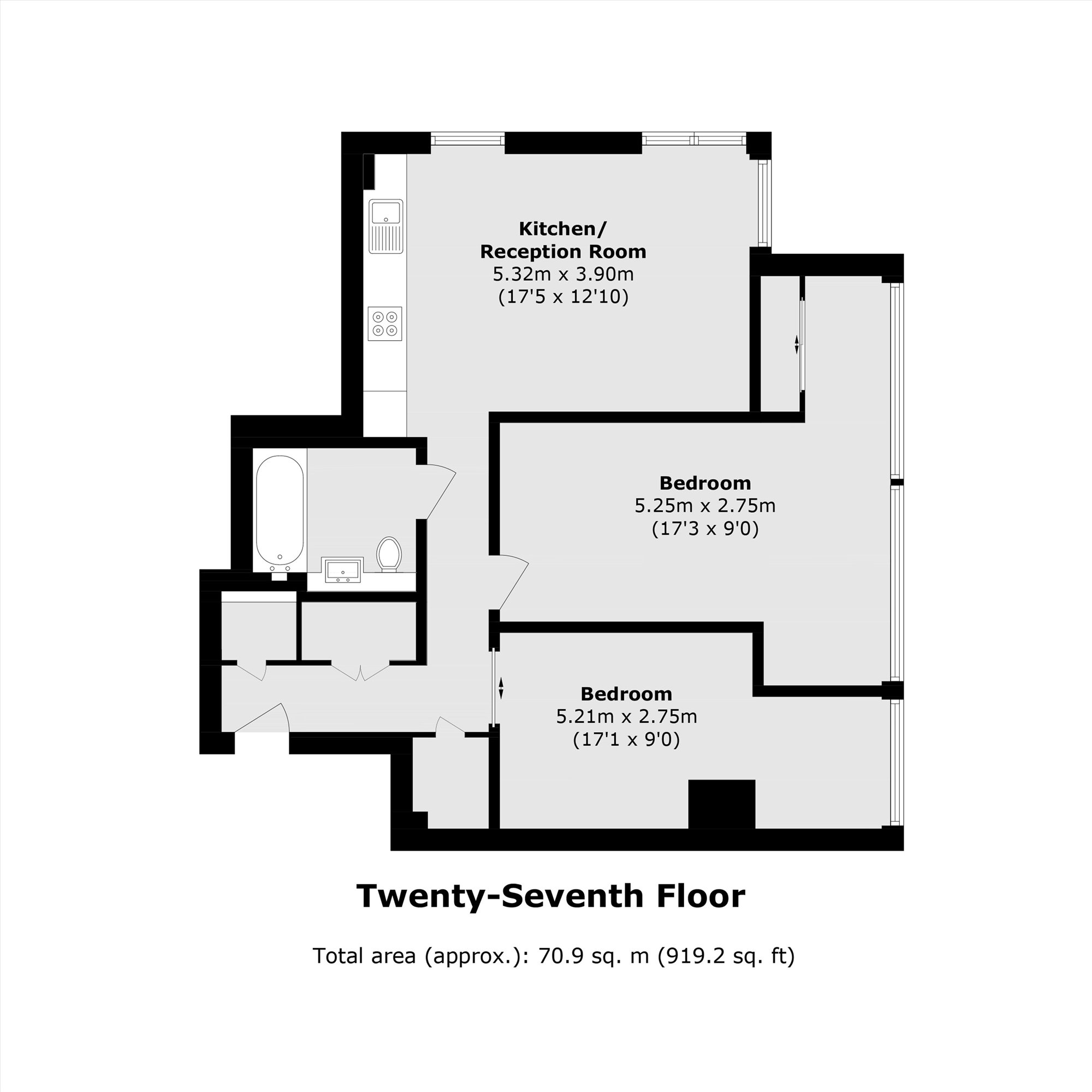 Bollinder Place, London floorplan