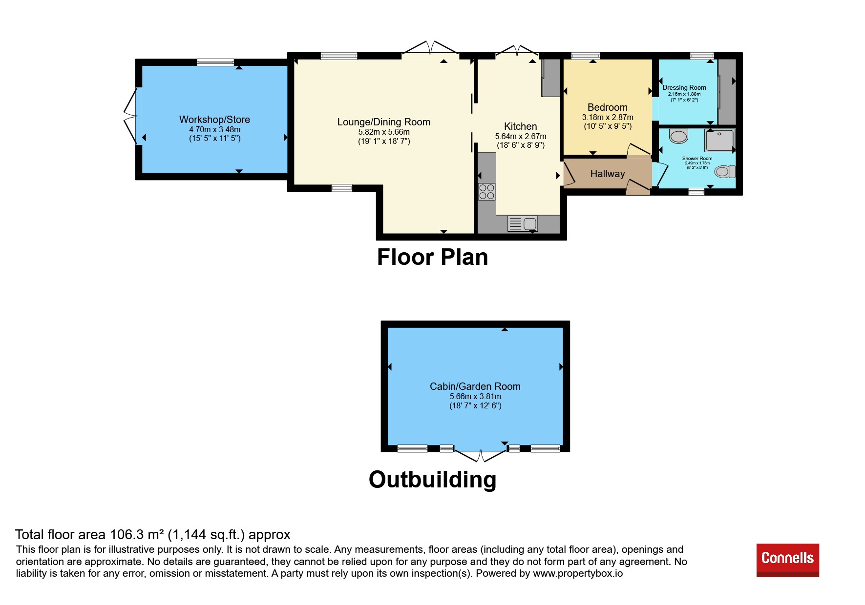 Stable Cottage, West Ashton Road, Trowbridge floorplan