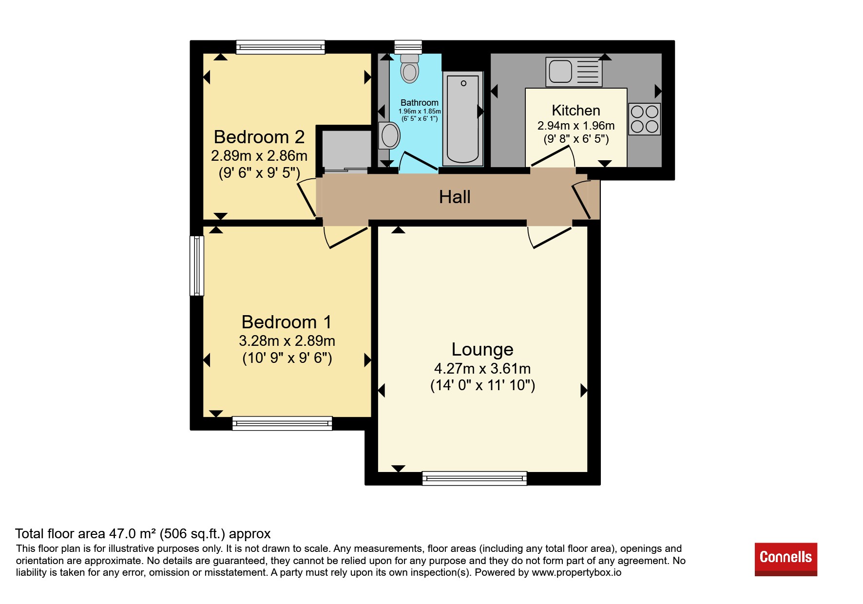 37, Watts Close, Southampton floorplan