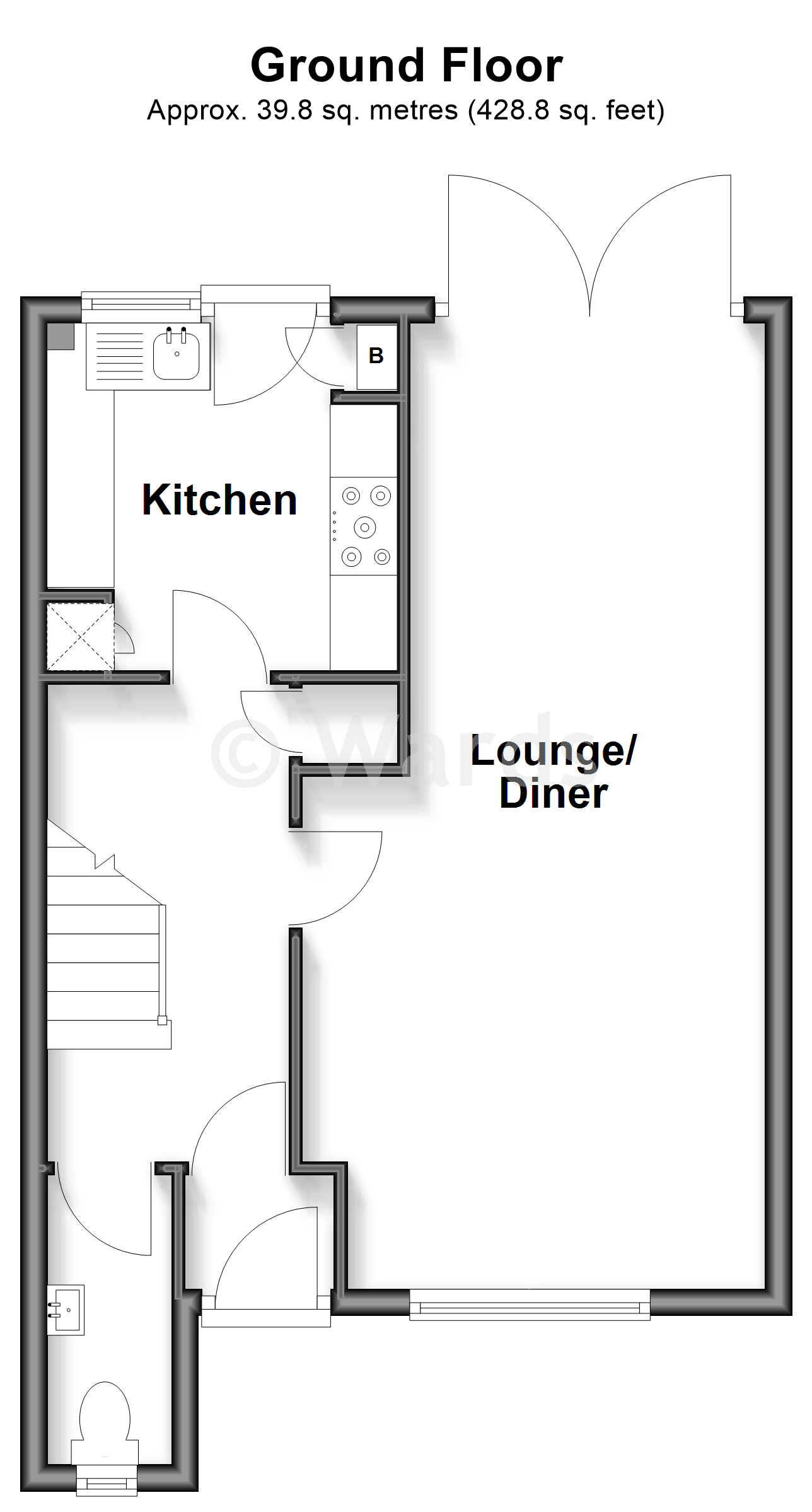 36, Sandown Lees, Sandwich floorplan
