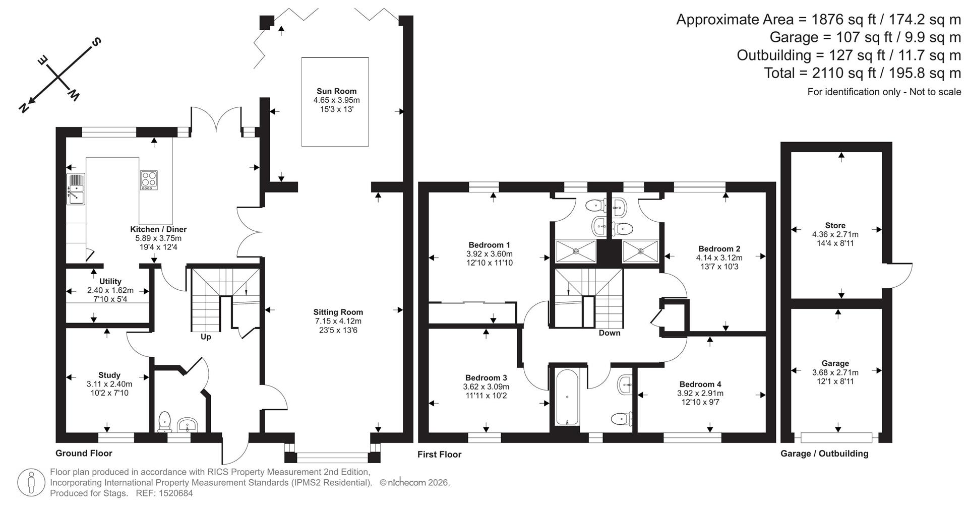 5, Bosun Close, Exeter floorplan