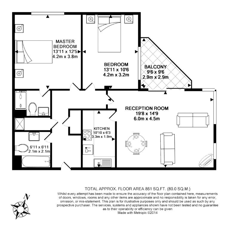 2 Bedrooms Flat to rent in Wingfield Court, 4 Newport Avenue, London E14
