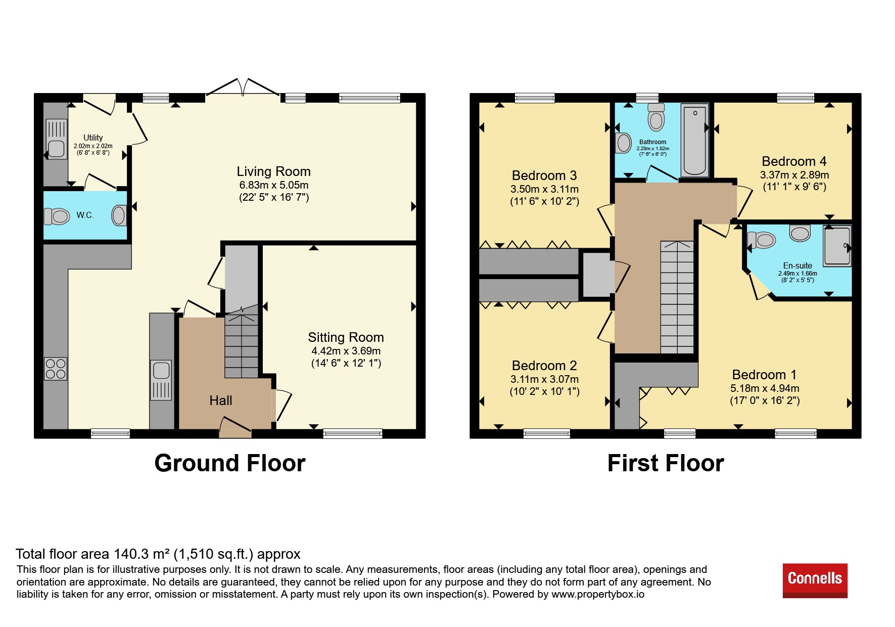 11, Bateman Close, Banbury floorplan