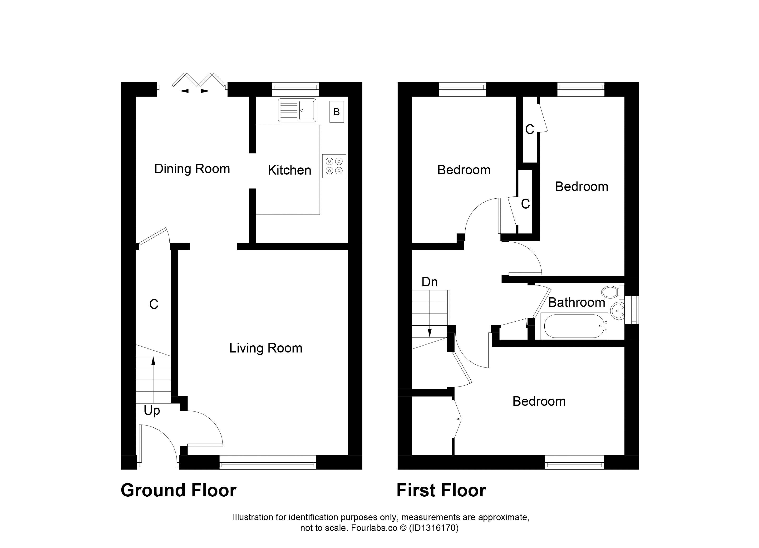 104, Strathallan Drive, Kirkcaldy floorplan