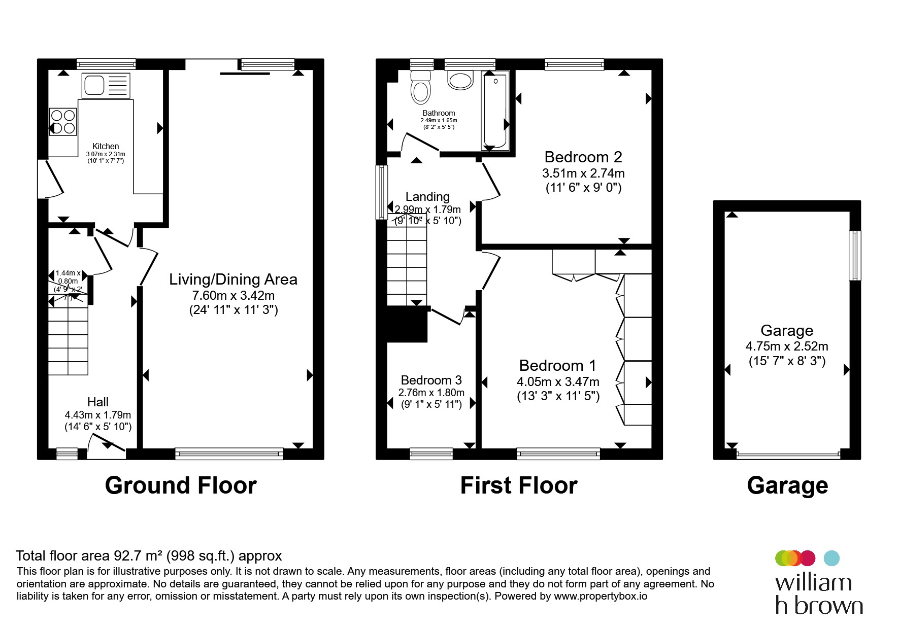 24, Mayfield Court, Ossett floorplan