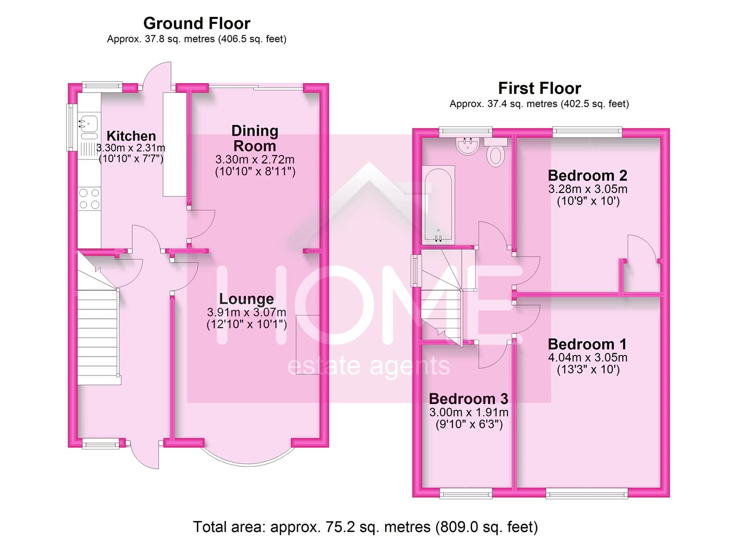 Shetland Way, Urmston, Manchester M41, 3 bedroom semidetached house