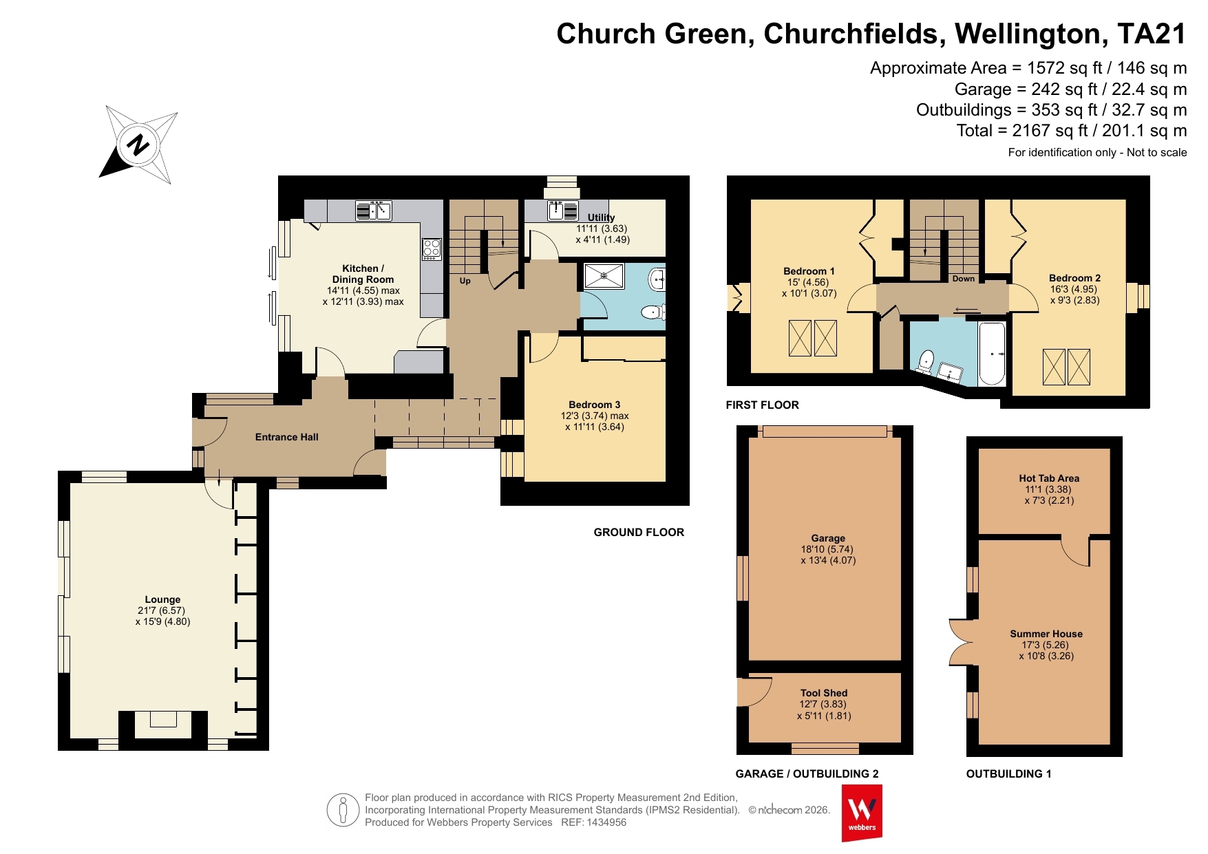 The Stables Church Green, Churchfields Wellington Somerset, Wellington floorplan