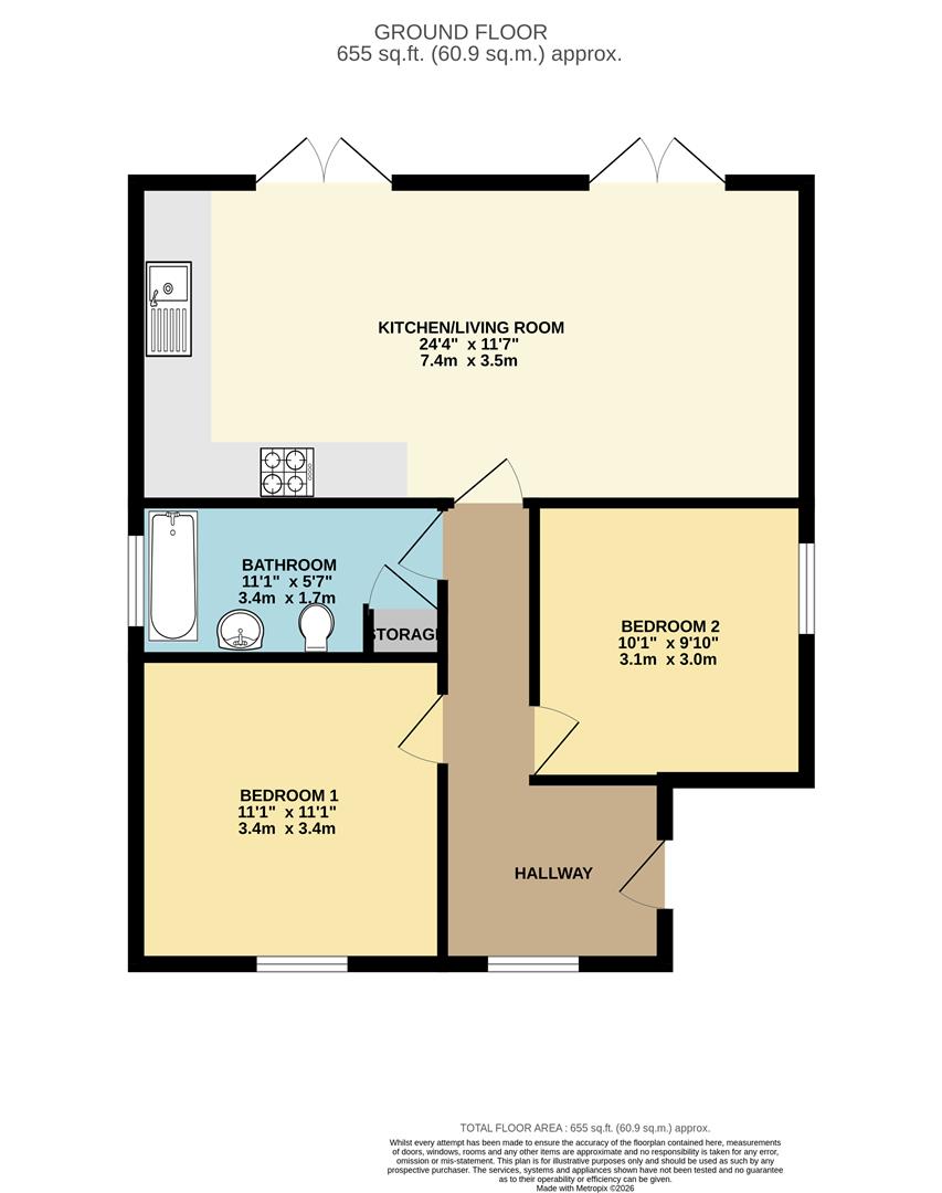 Lancaster Road, Rayleigh floorplan