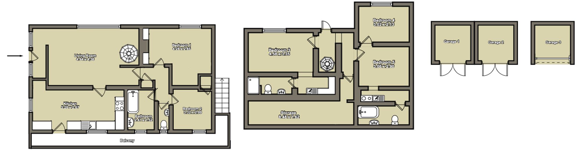 16 Queens Road North, Nottingham floorplan