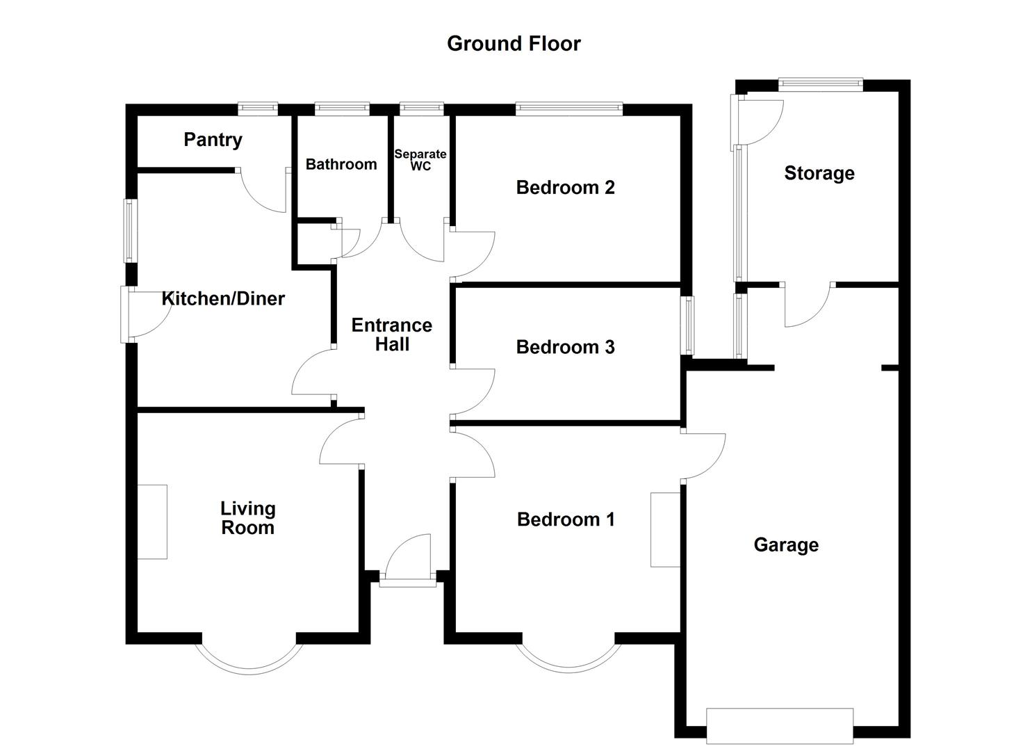 24, Smithy Brook Lane, Dewsbury floorplan