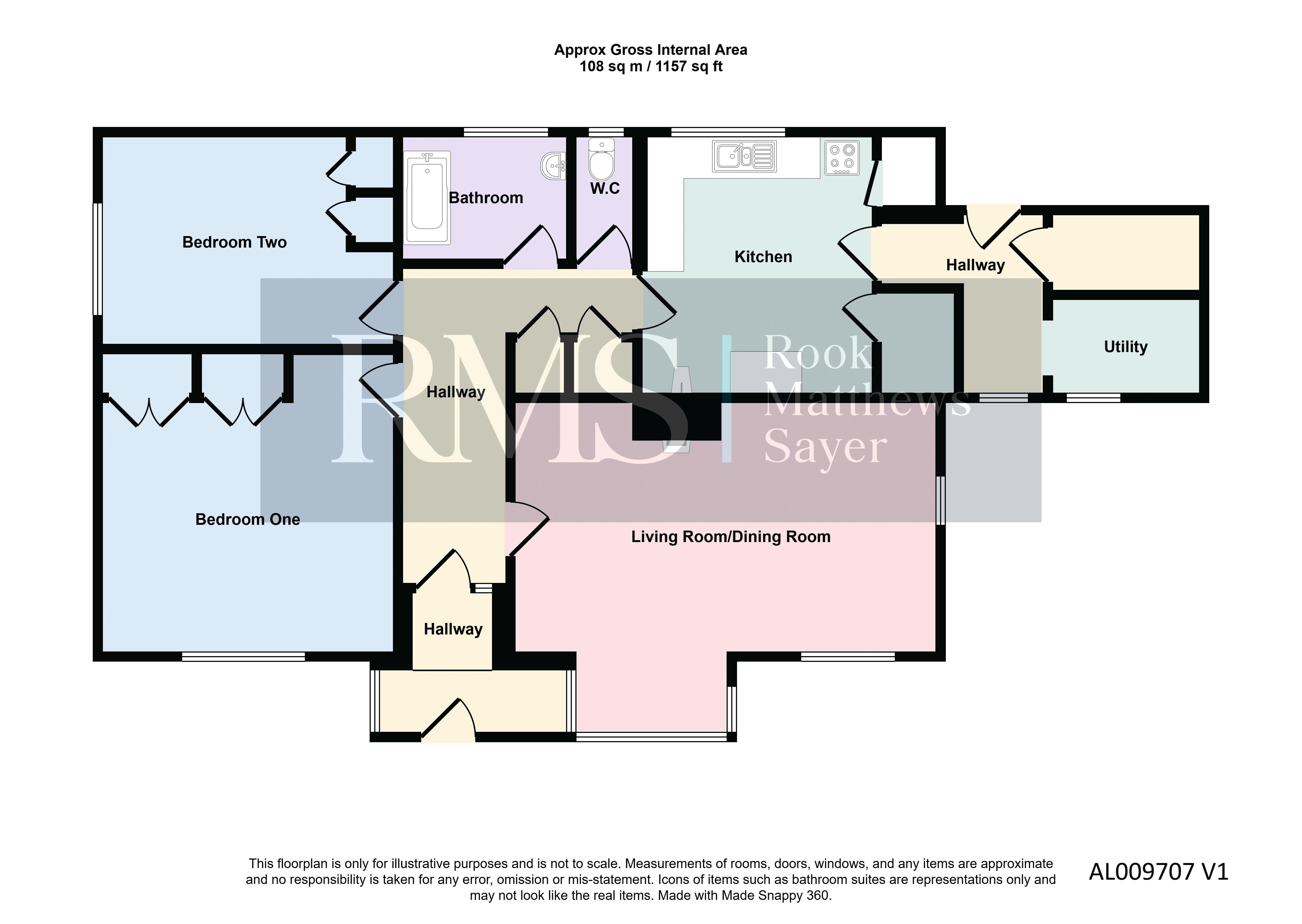 Brackenside, Ferncliffe Lane, Morpeth floorplan
