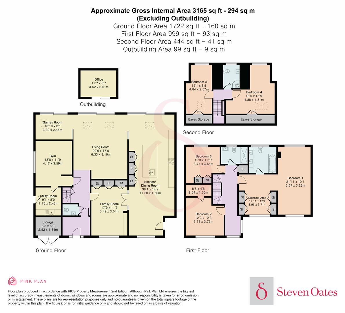 156, The Avenue, Bengeo floorplan
