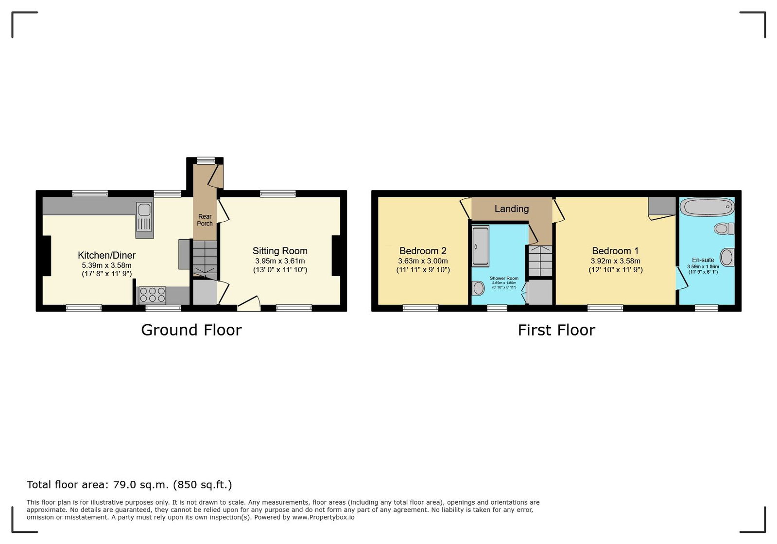 13, Rearsby Road, Leicester floorplan