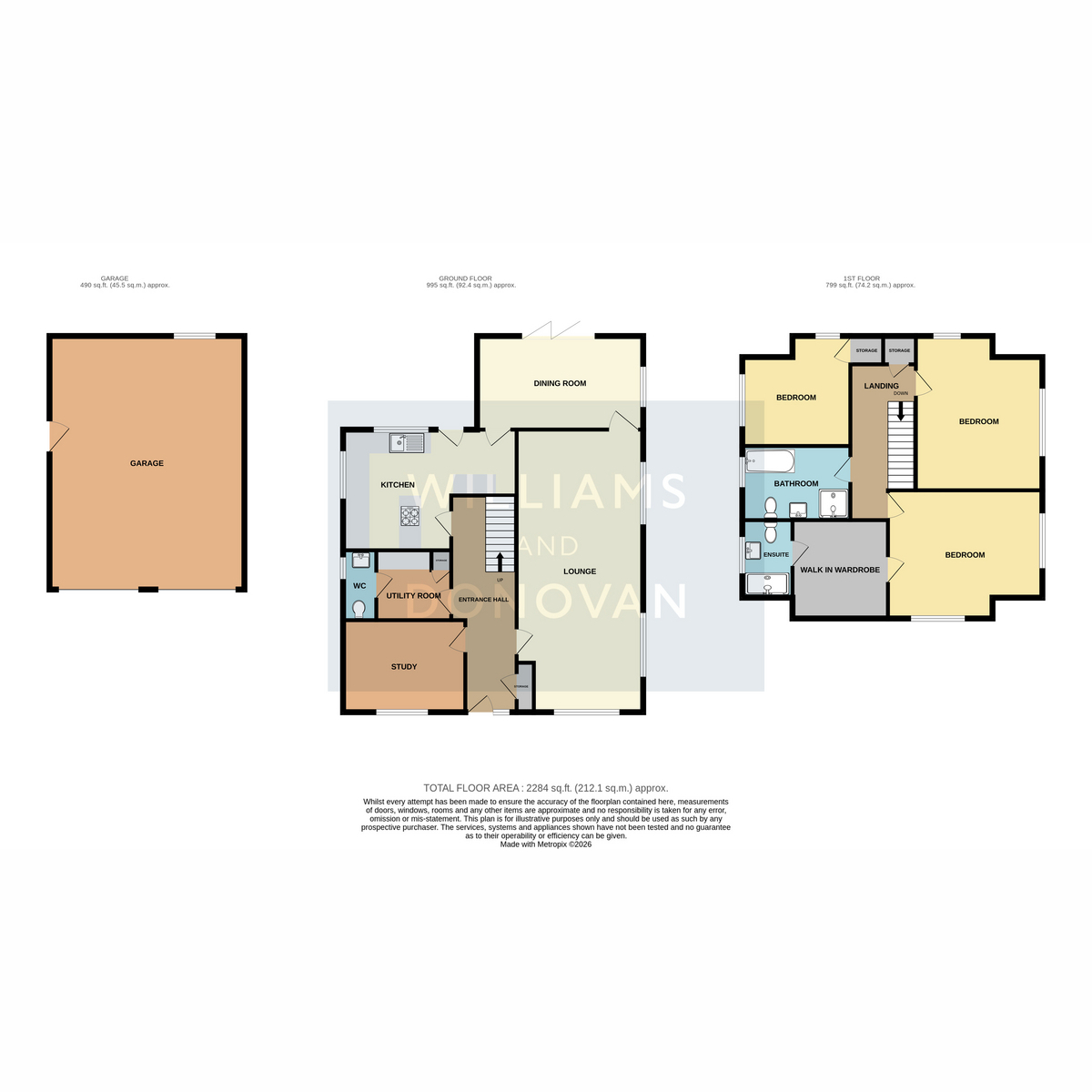 Arizona, Burnt Mills Road, North Benfleet floorplan