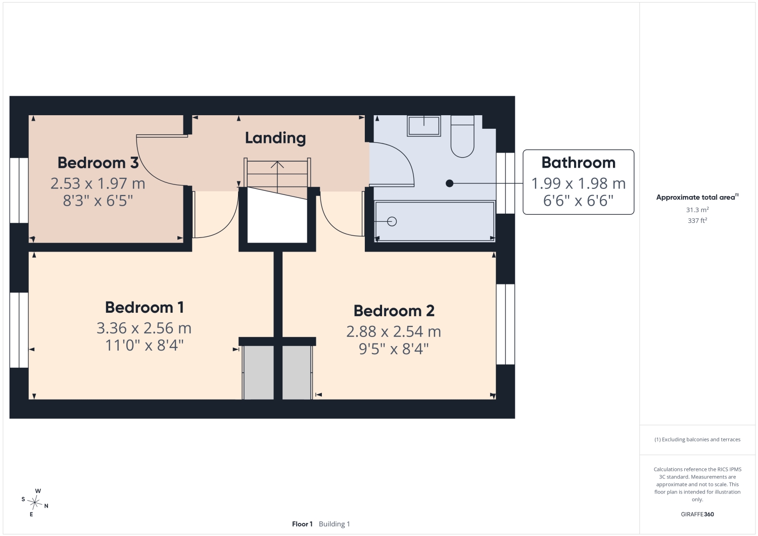 26, Watermead, Cambridge floorplan