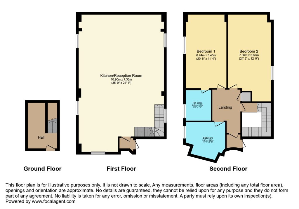 Flat 30, Rochford Lofts, Essex floorplan