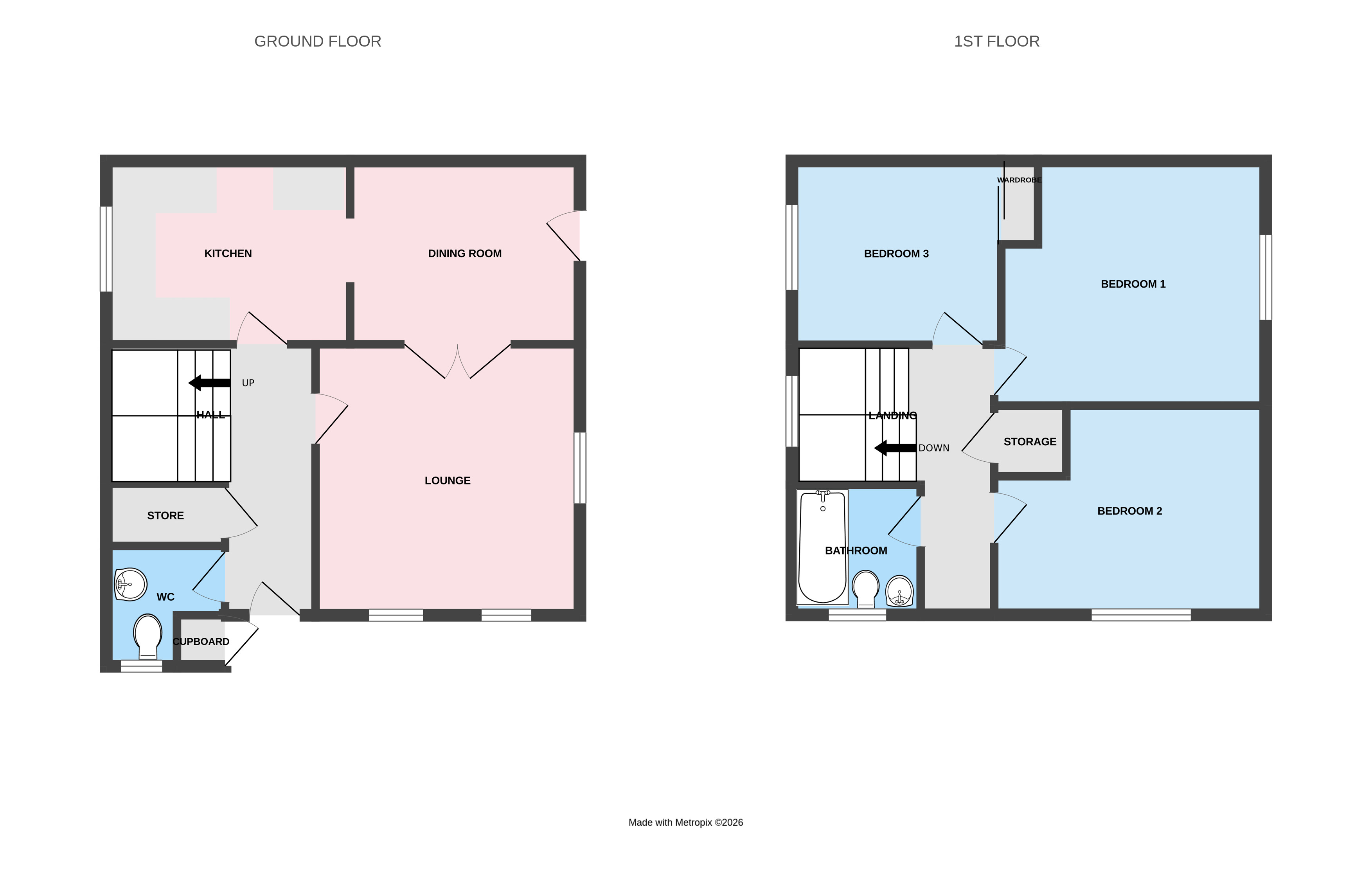 97, Oakfield Road, Telford floorplan