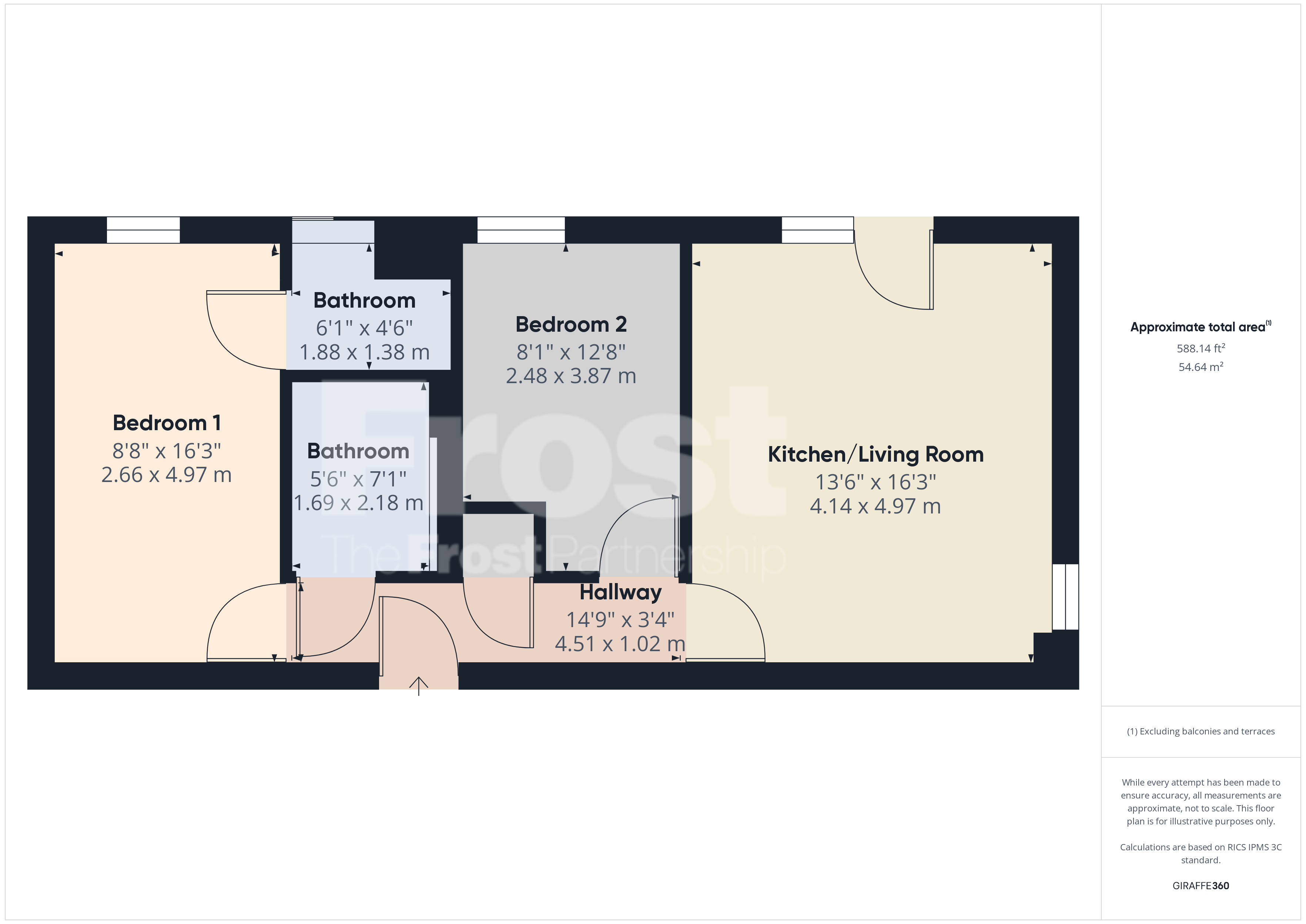 9 Ashcombe Court,, London Road, Surrey floorplan