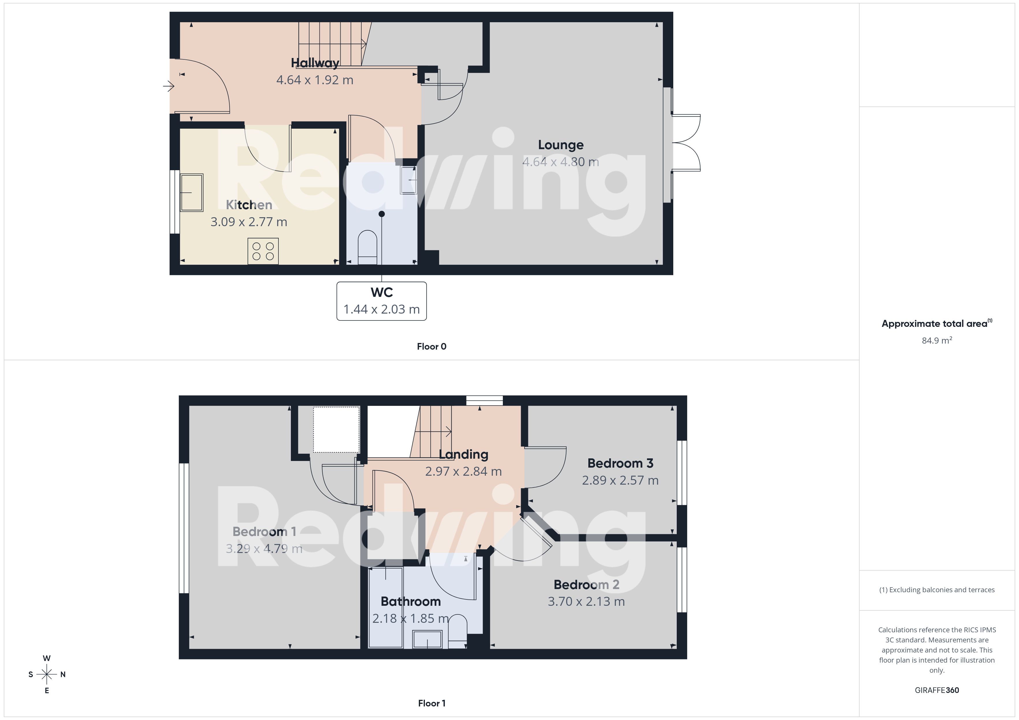 Plot 21 - Dalton Fields, 41, Dunnock Close, Greater Manchester floorplan