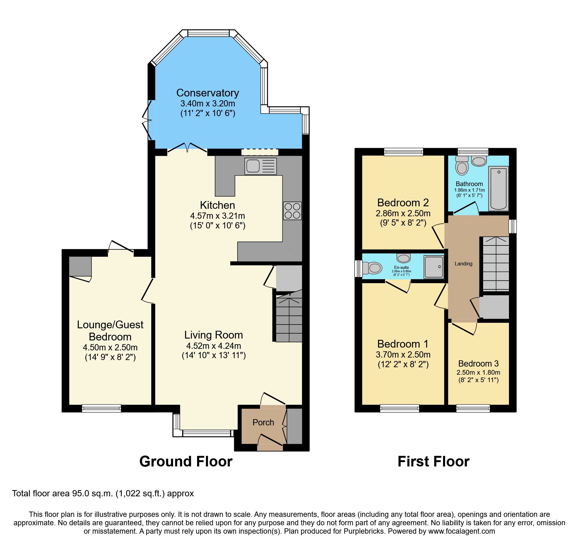 14, Shawfields, Stalybridge floorplan