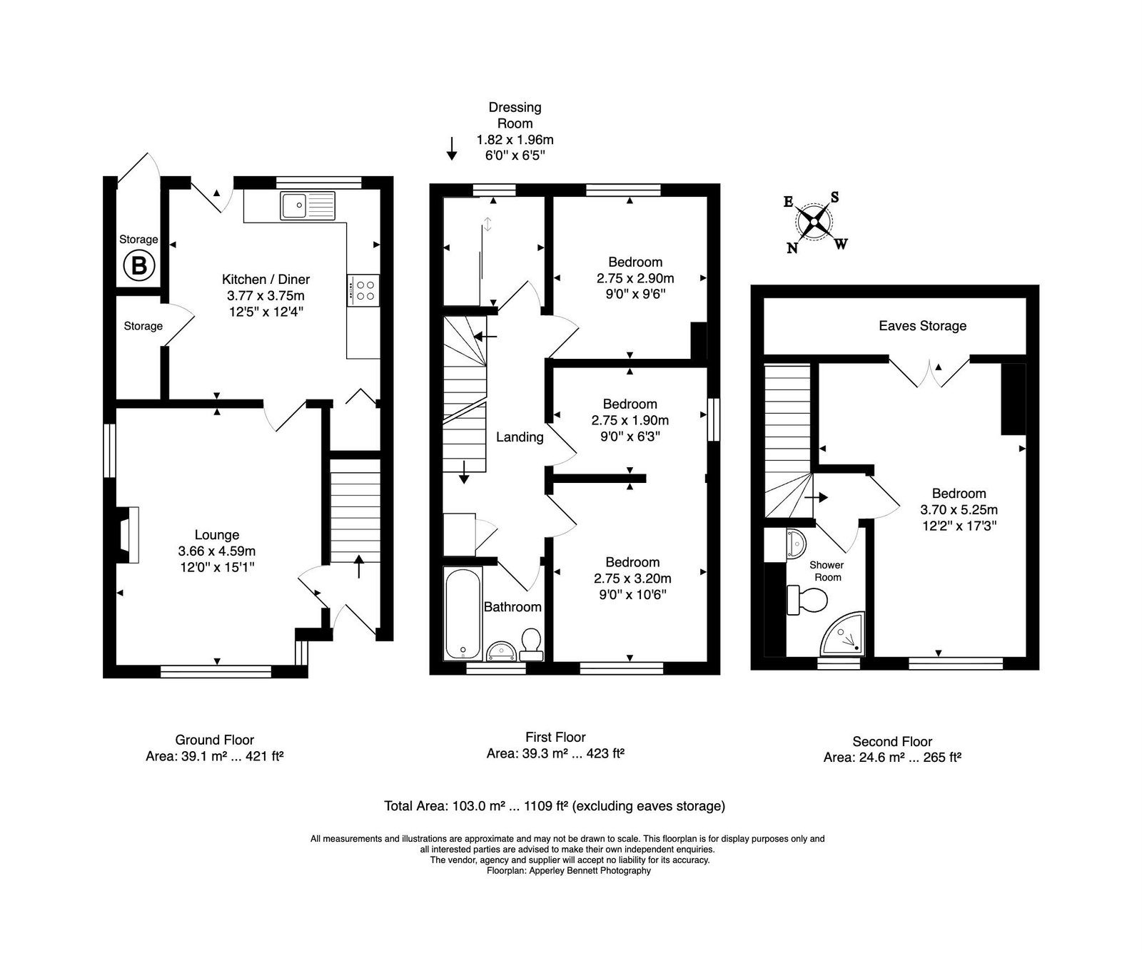 34, Cedar Road, Leicester floorplan