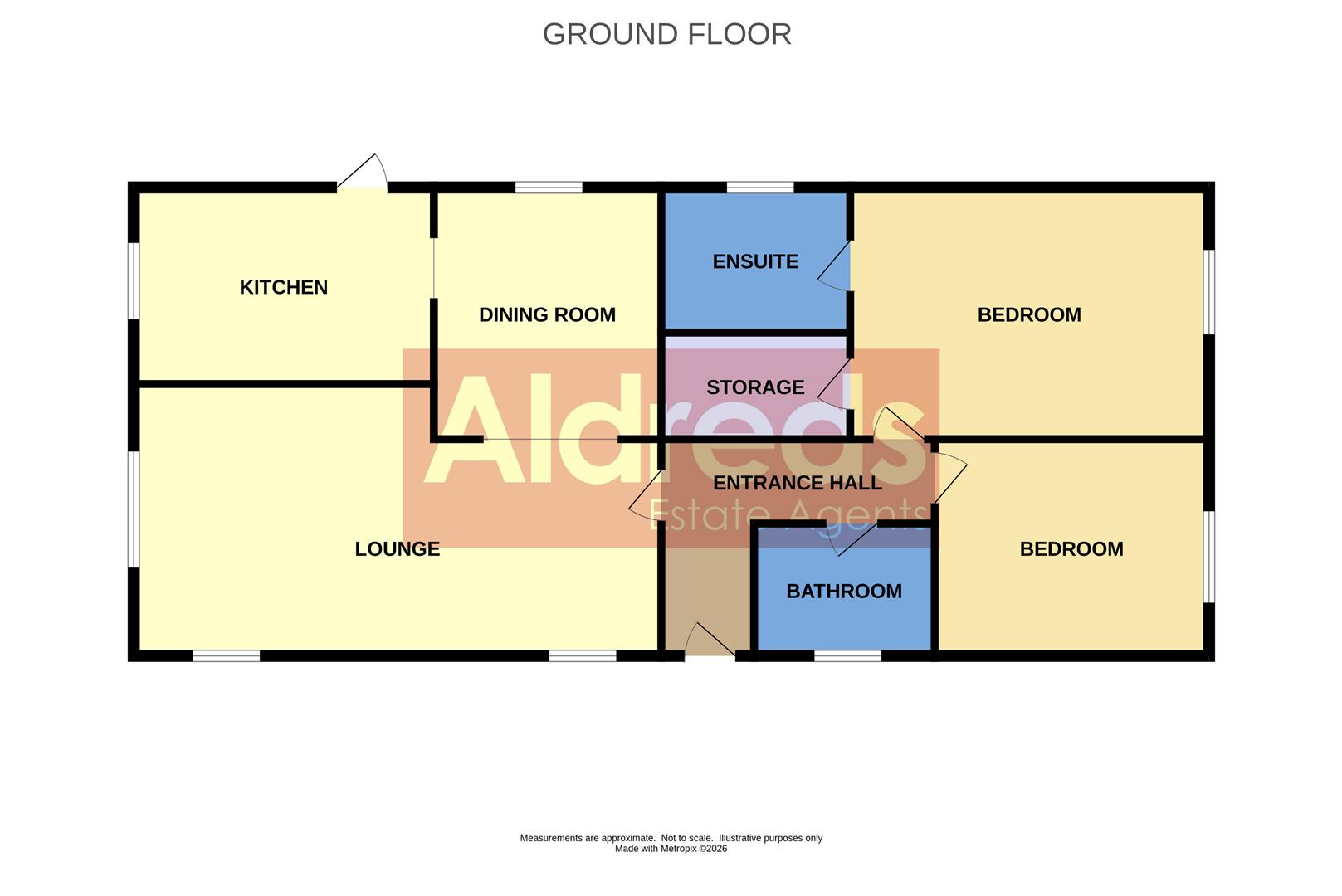 6 Orchard Garden, The Beeches Holiday Park, Victoria Road, Lowestoft floorplan