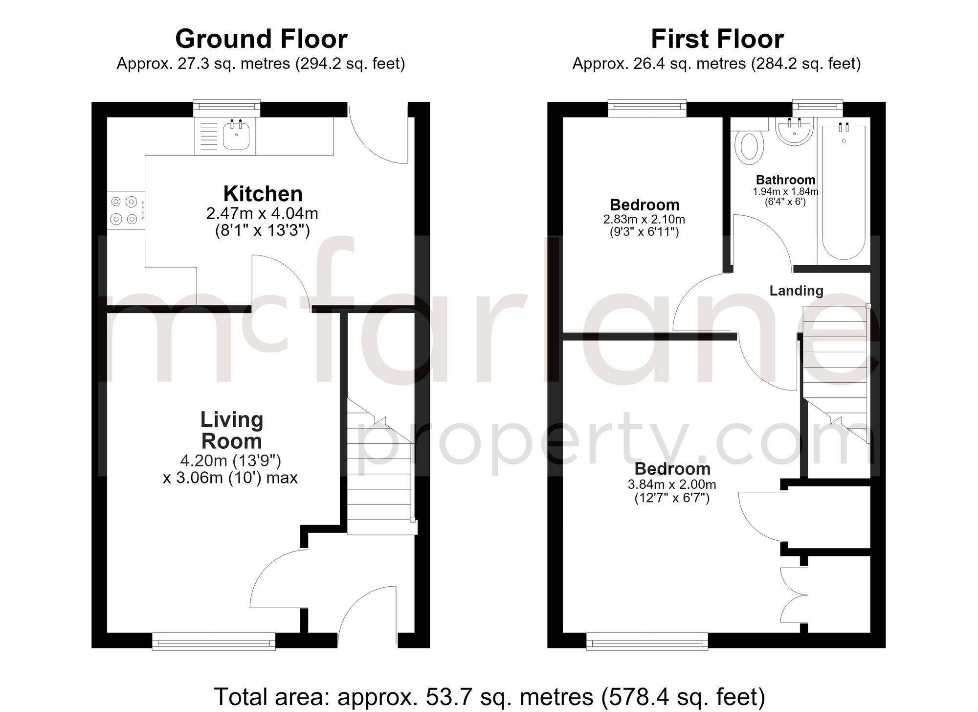 24 Coriander Way, Swindon floorplan
