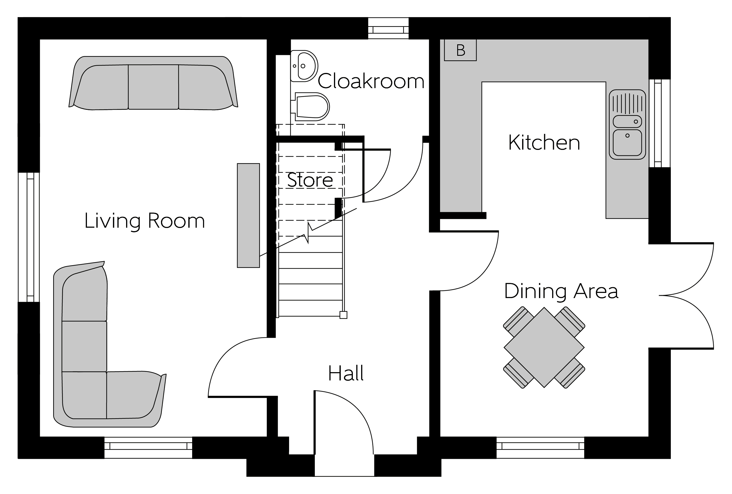 1, Grahamston Road, Paisley floorplan