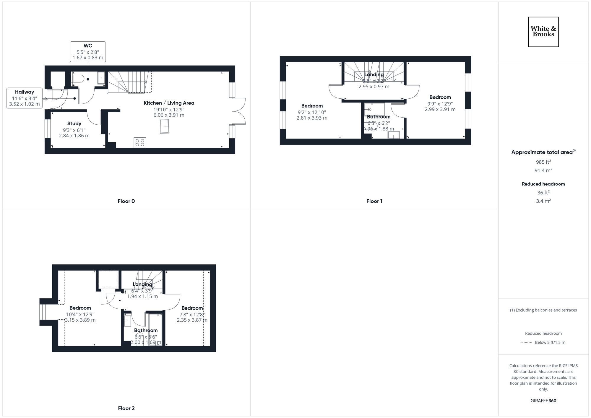 65 Osborne Way, Bognor Regis floorplan