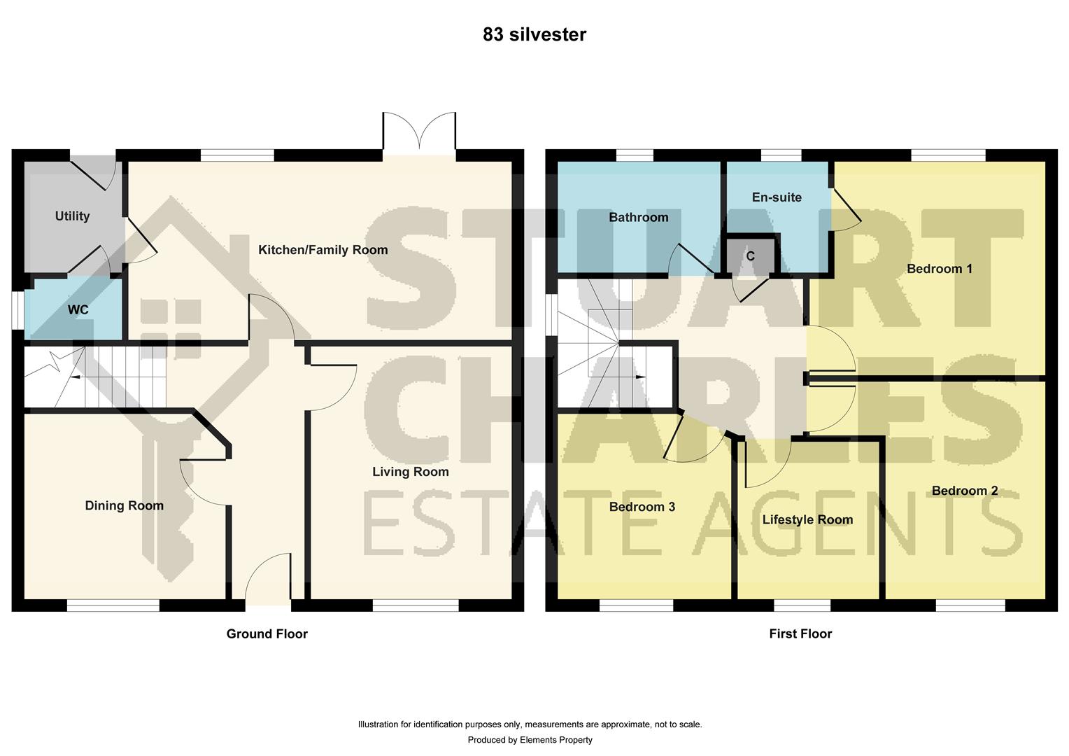 83, Silvester Road, Corby floorplan