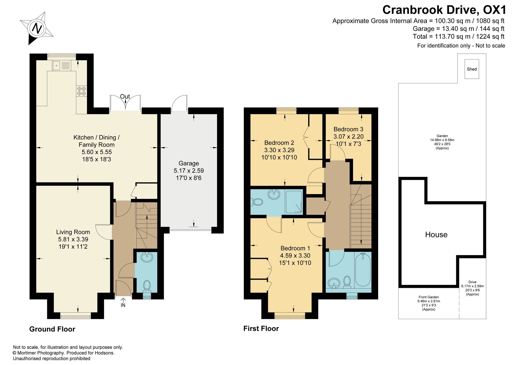 34 Cranbrook Drive, Oxford floorplan