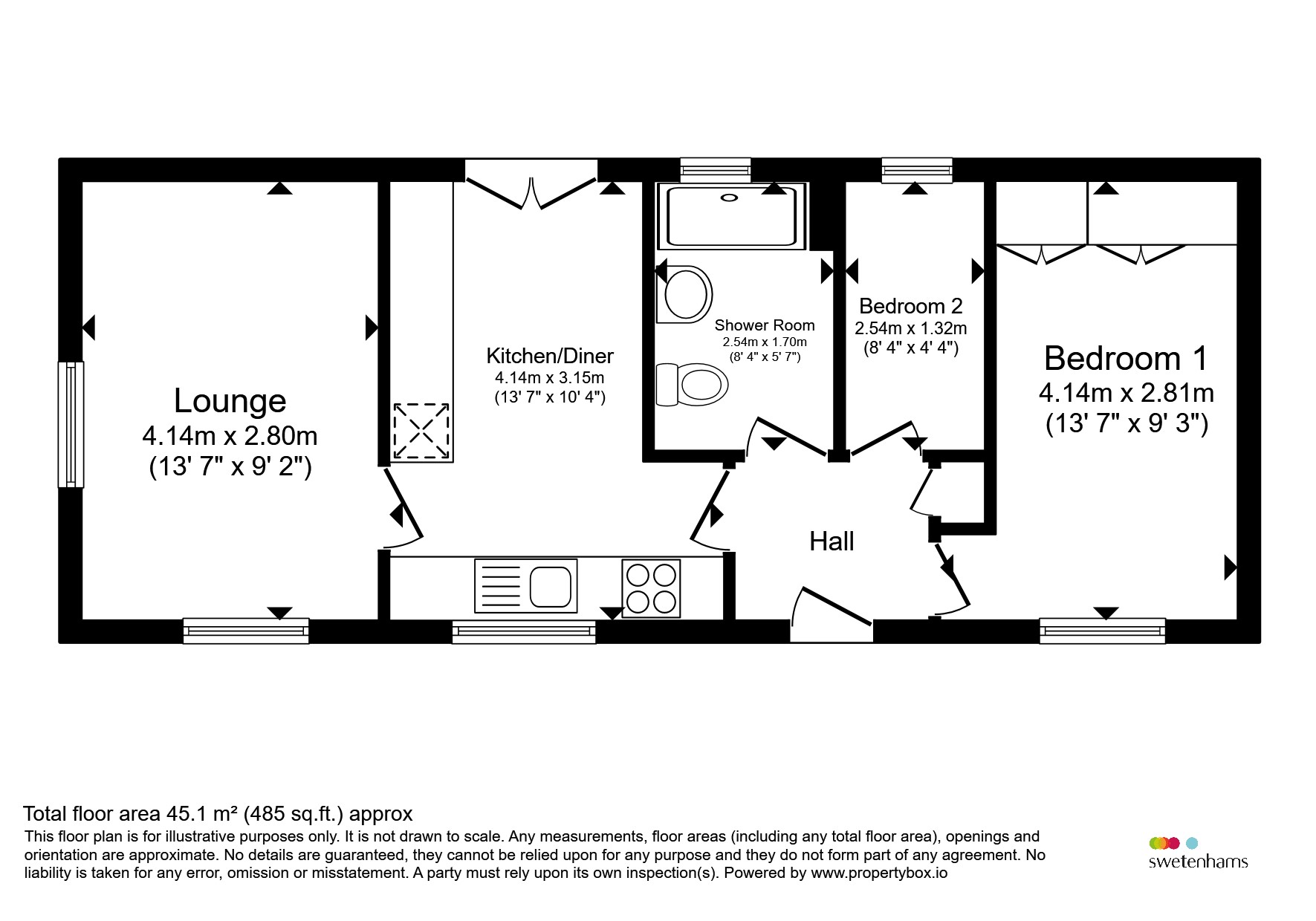 11, Orchard Park, Chester floorplan