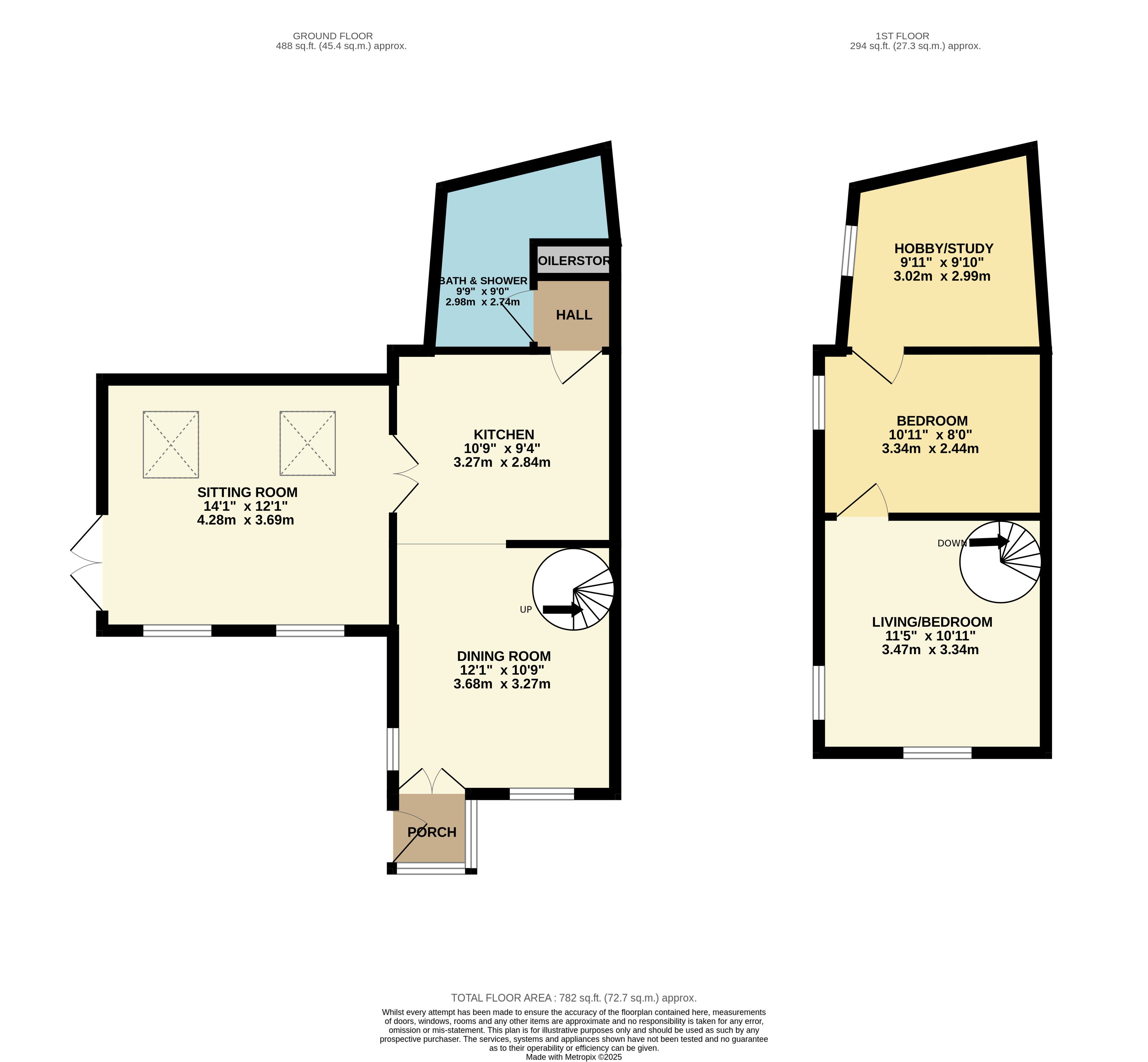 24, Hackney Road, Hackney, Matlock floorplan