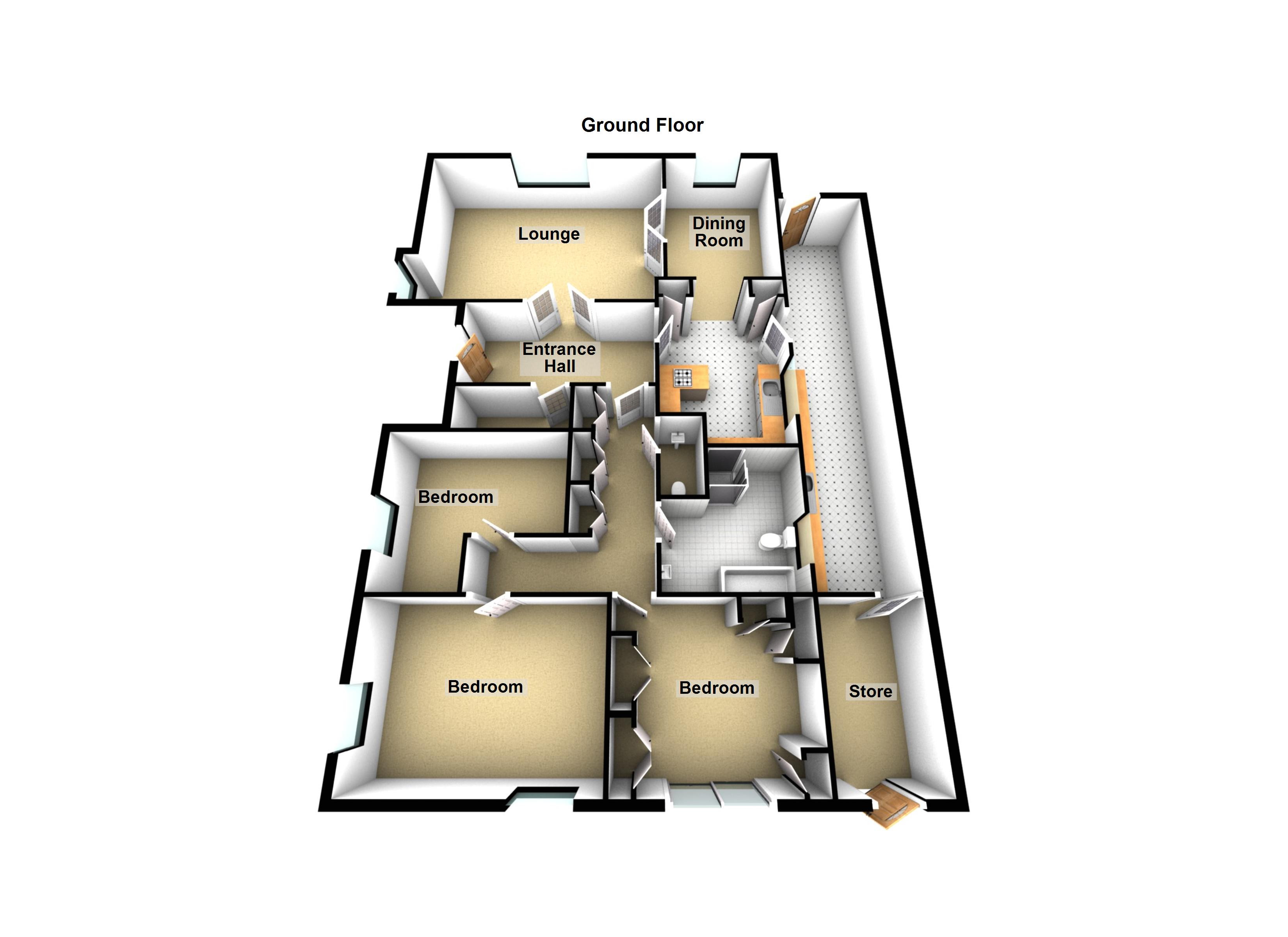 6, Priory Lodge Close, Pembrokeshire floorplan
