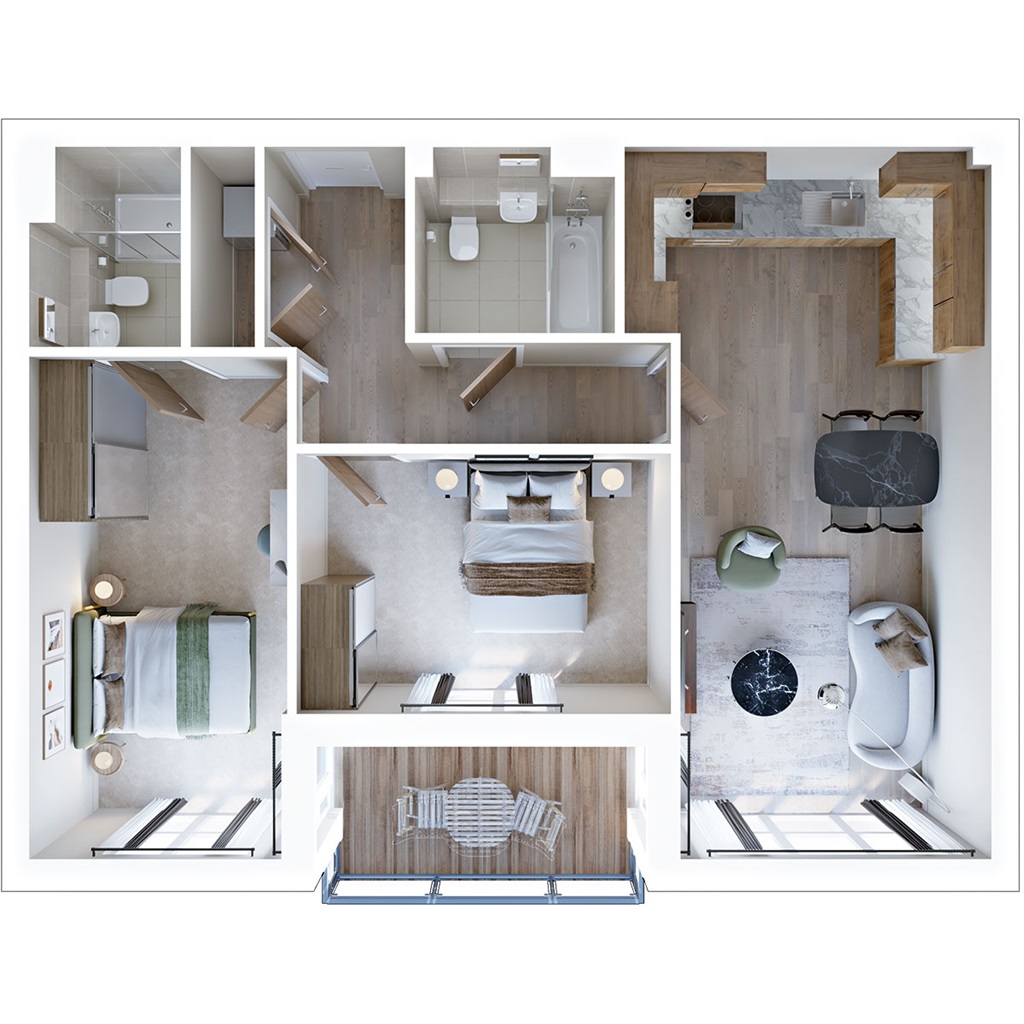 Virginia House - Plot 63, Heatherwood Royal, Kings Ride, Ascot floorplan