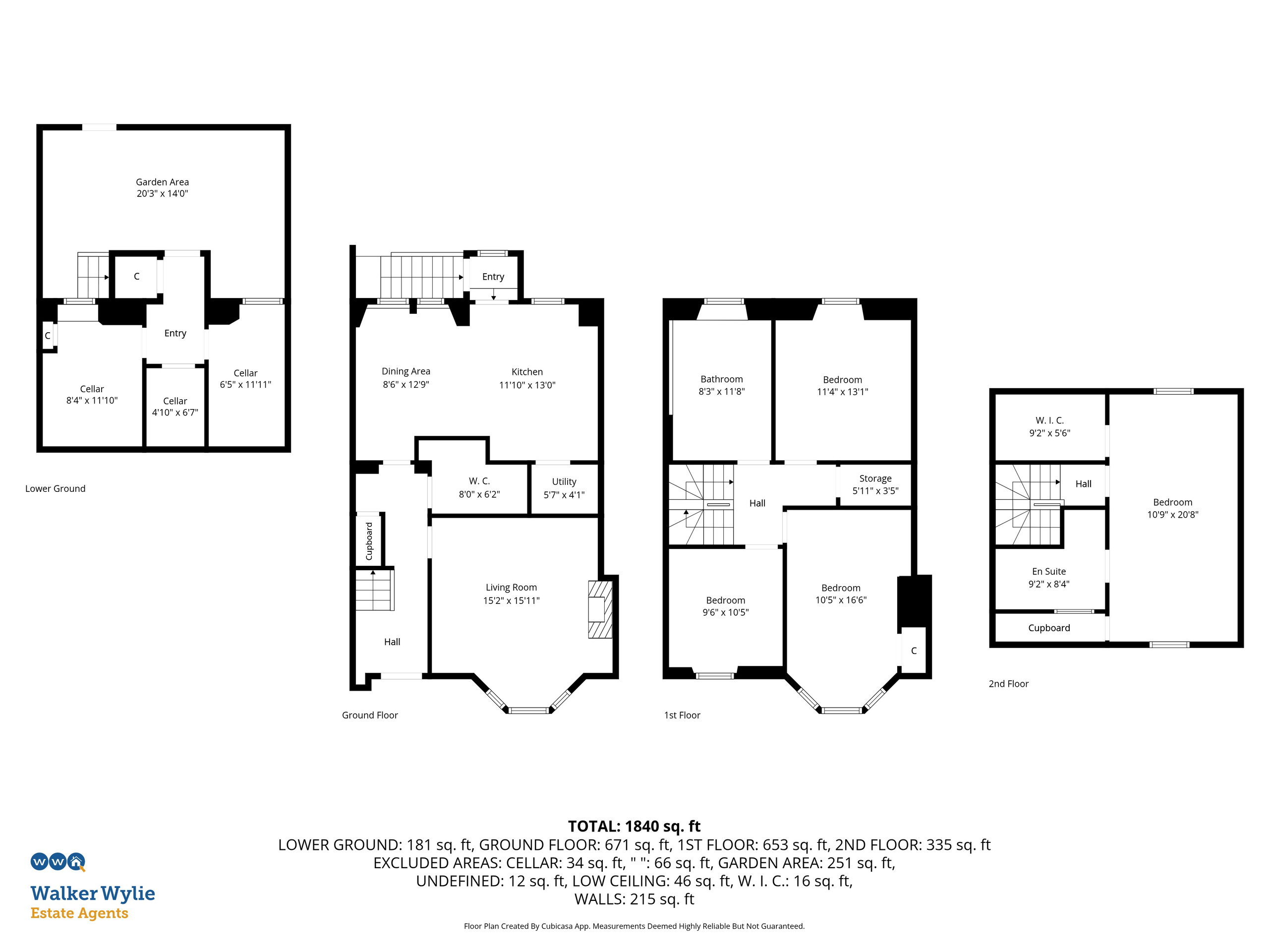 14 Dungoyne Street, Glasgow floorplan