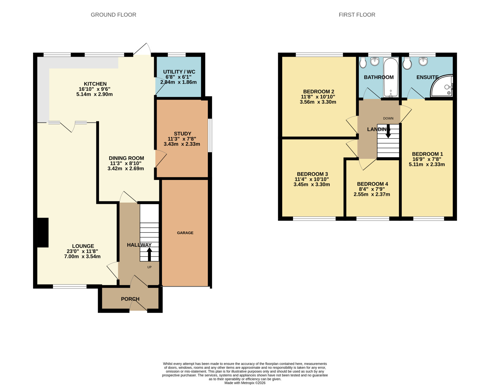 64, Granger Avenue, Essex floorplan