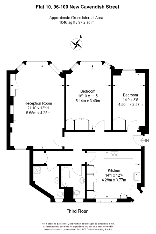 New Cavendish Street, London floorplan