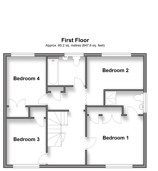 Turnpike Way, Ashington floorplan