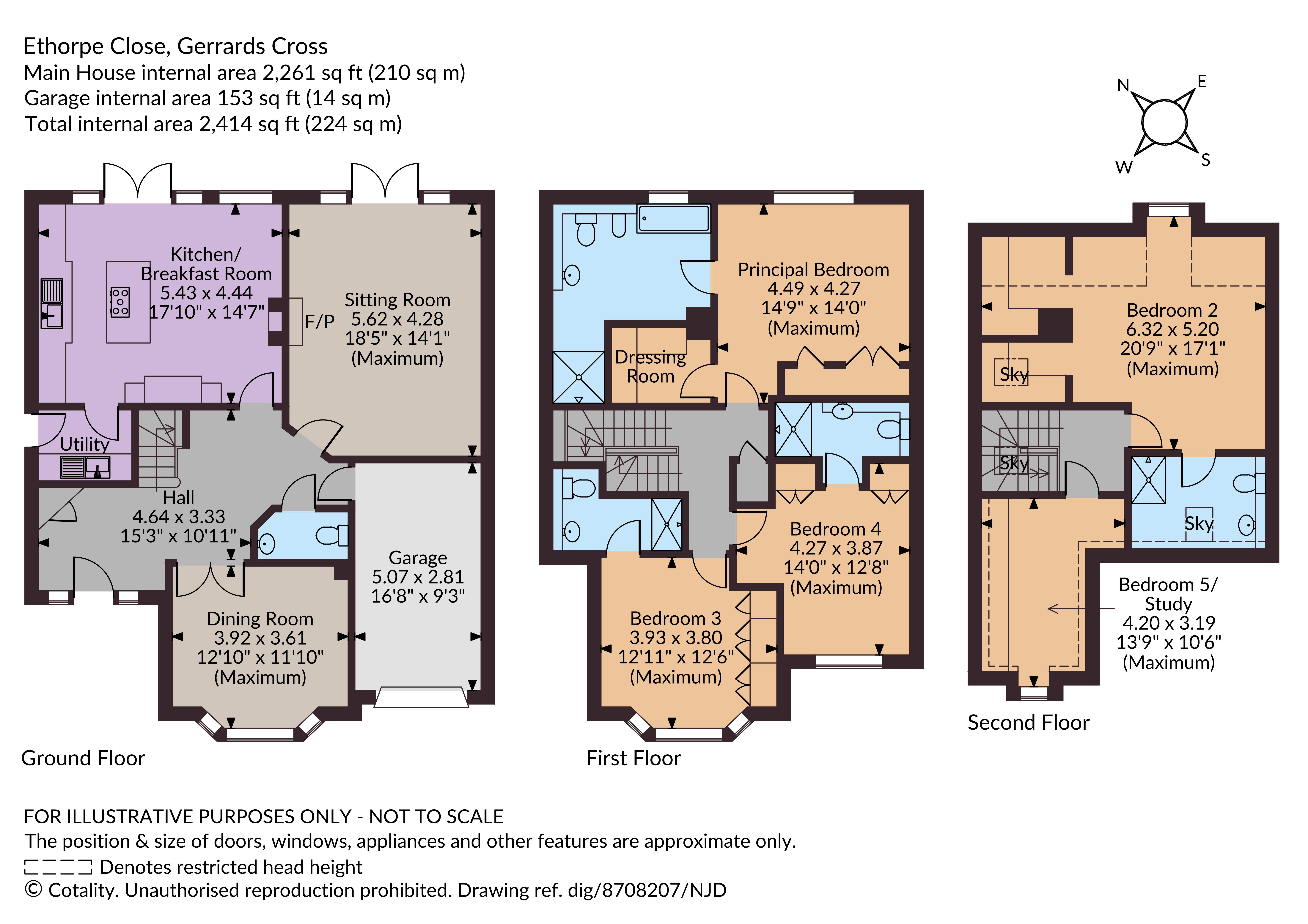 Ethorpe Close, Buckinghamshire floorplan