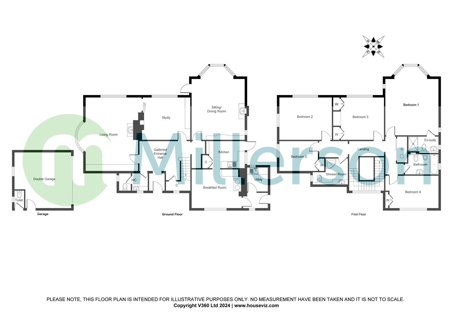 Chytodden, 16, Kenwyn Road, Truro floorplan