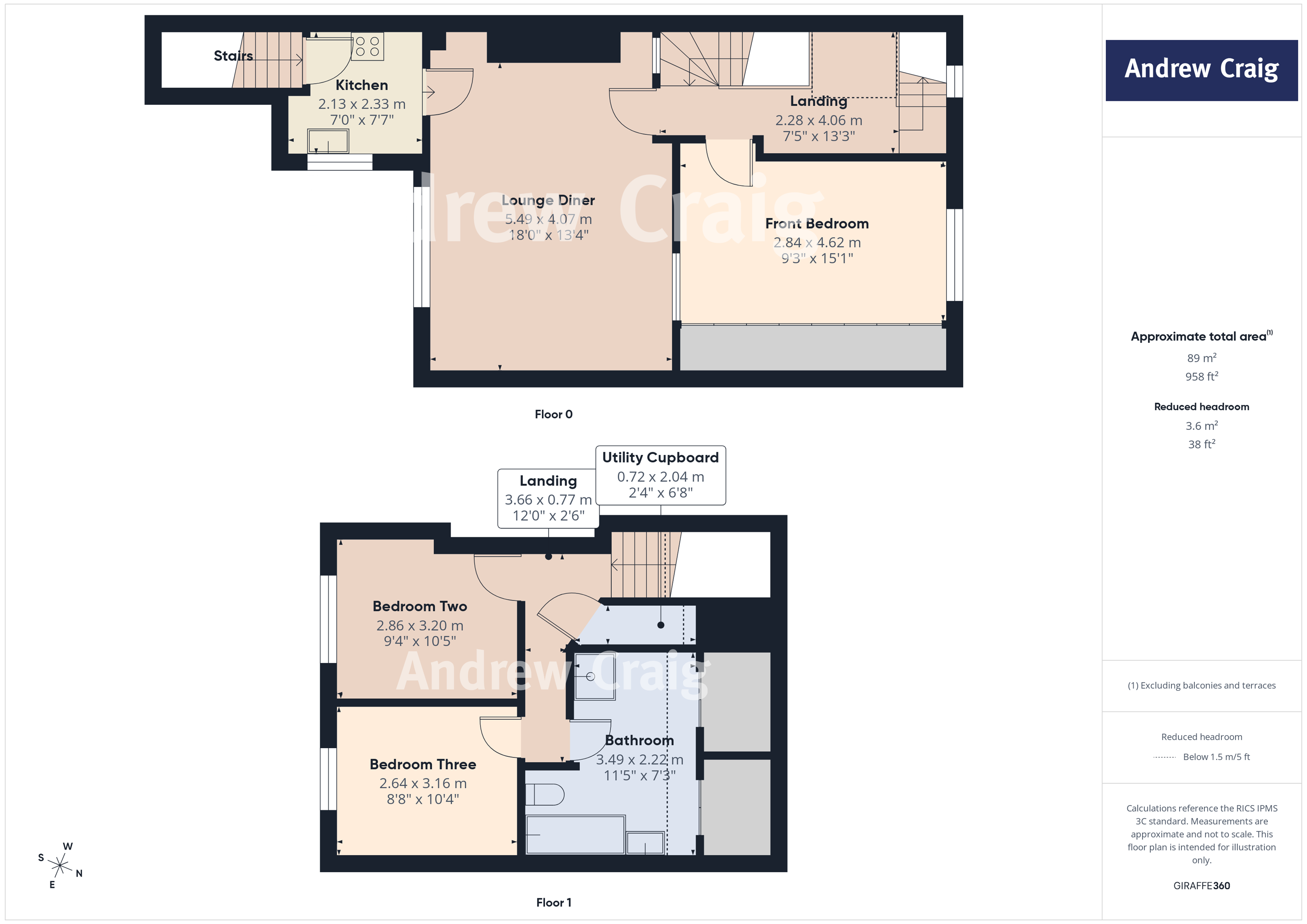 52 Osborne Avenue, South Shields floorplan