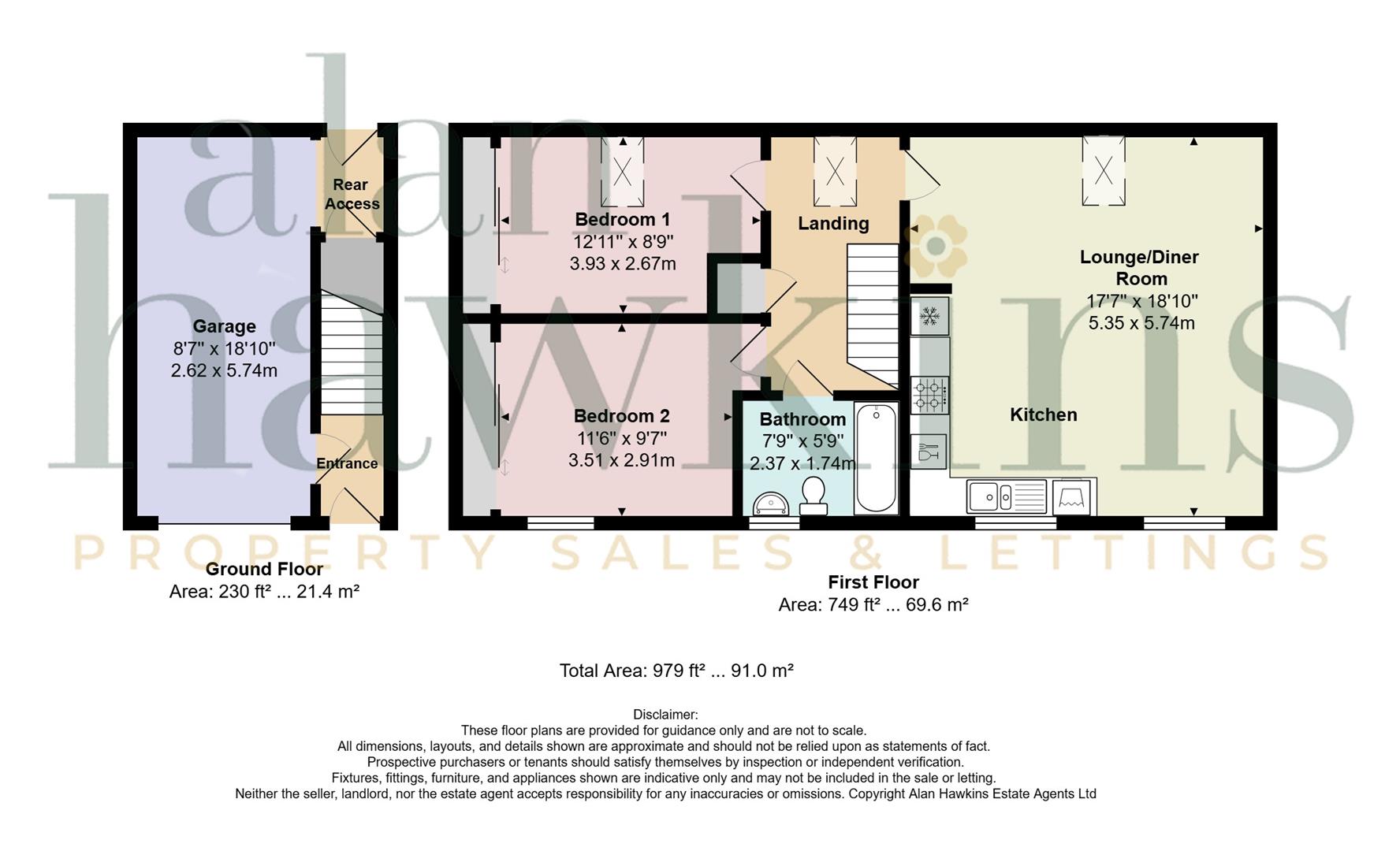 33, Buxton Way, Royal Wootton Bassett floorplan