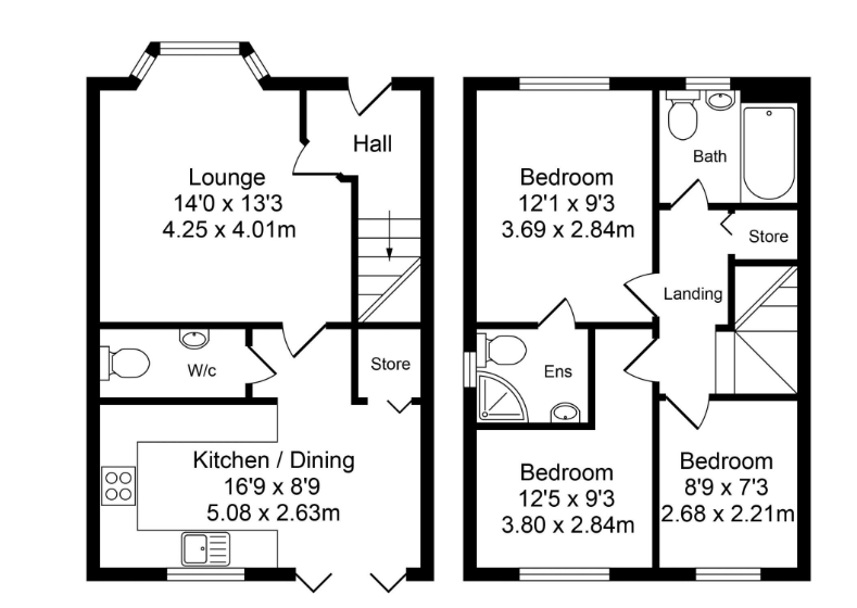 46, Bearwood Road, Liverpool floorplan