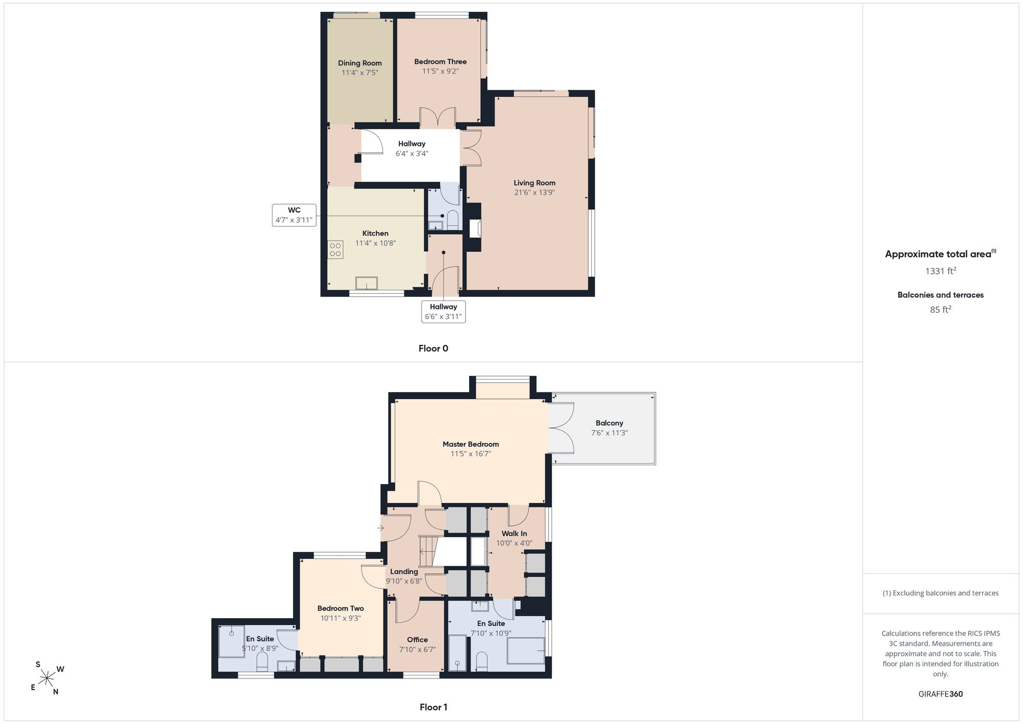 Juniper House Westwood Row, Reading floorplan