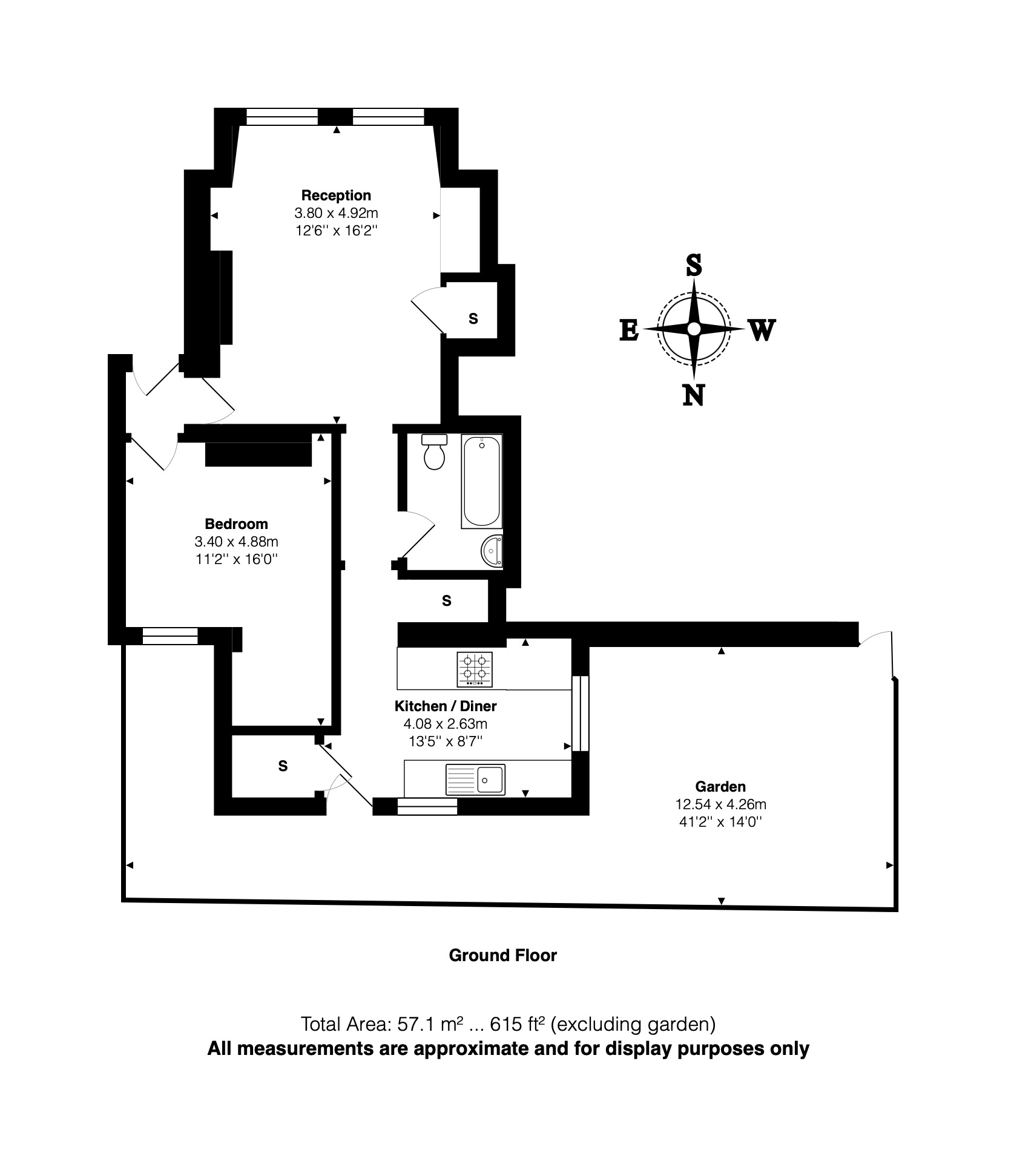 A, 21, Hornsey Rise Gardens, London floorplan